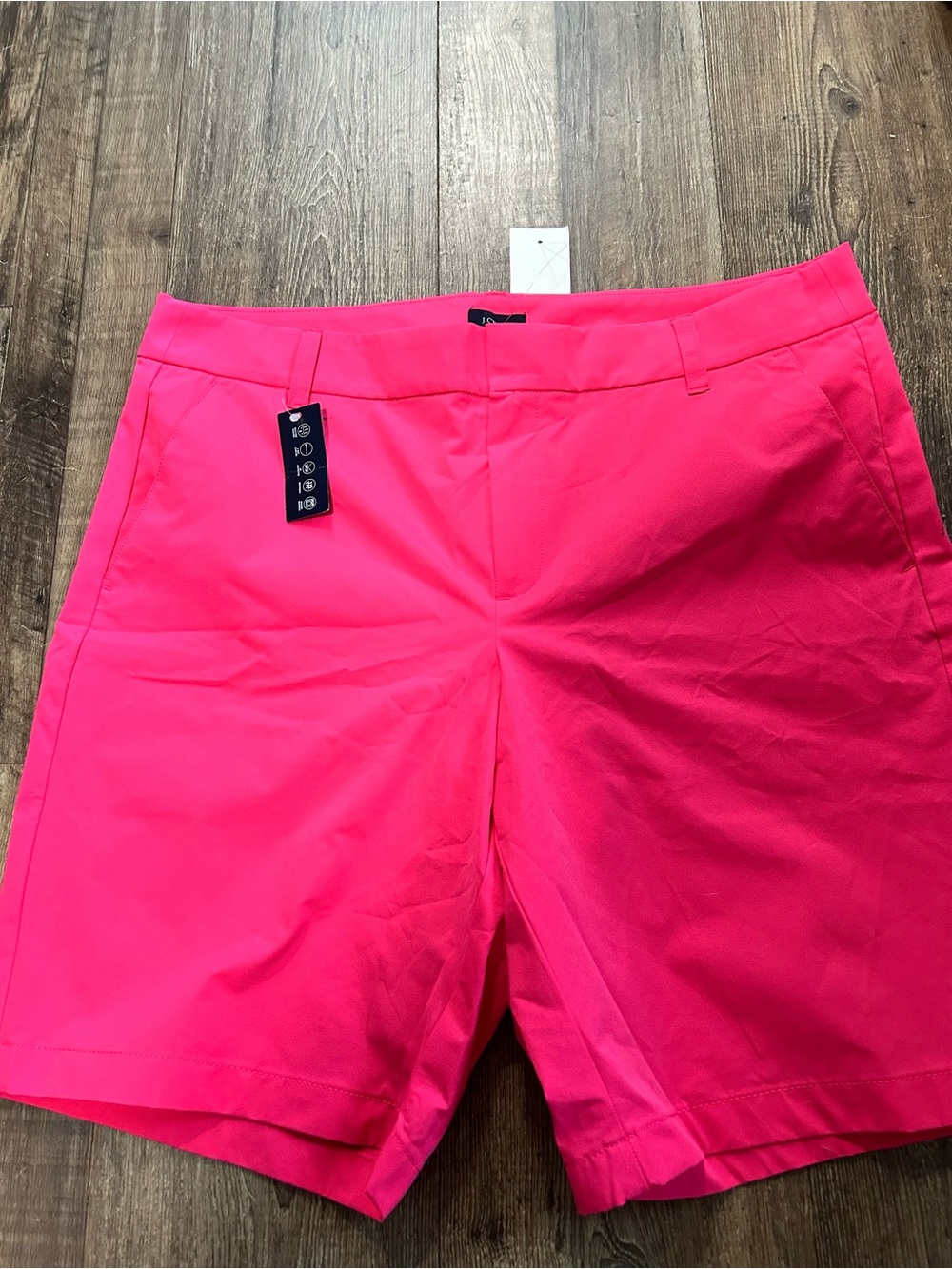 J Crew Hot Pink Tech Shorts - Picture 2 of 4